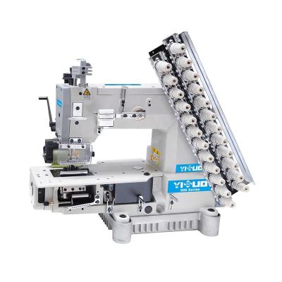 China HIGH-SPEED YS-008-12064P 12 Needle Mulit-Needle Decorative Smocking Machine Industrial Sewing Machine for sale