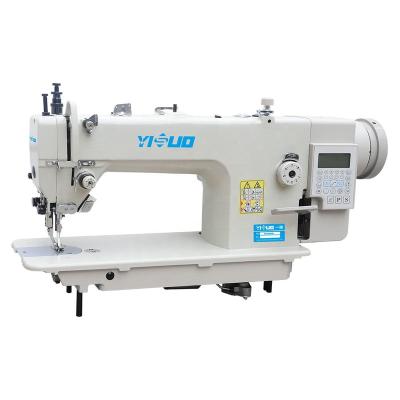 China HIGH-SPEED YS-0303-D3 High-speed Direct Drive And Button Feed Lock stitch Sewing Machine With Auto Trimmer(for middle or thick materials) for sale