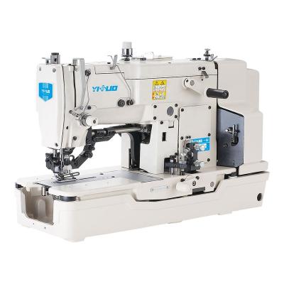 China HIGH-SPEED YS-781 Direct Drive High-Speed Straight Button Holing Sewing Machine For Knitting Materials for sale