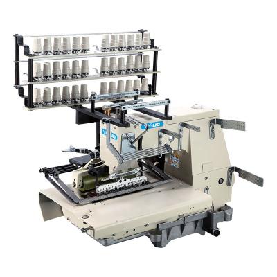 China HIGH-SPEED YS-1433PTV multi-needle flat-bed high-speed chainstitch smocking interlock flat-bed sewing machine for sale