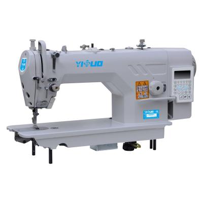 China Edge cutter Factory Price YS-9990D-Y Direct Drive Computer Needle Feed automatic Lockstitch Flat Lock Sewing Machine for sale