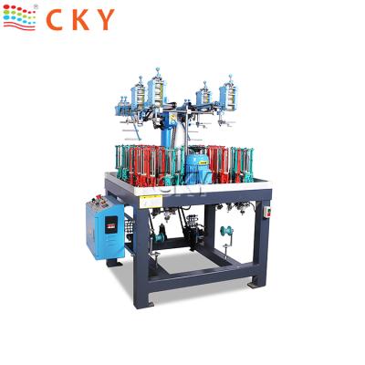 China Knit Electronic Braiding Machine Fabric Modern Tape Shade Upper Polyester Net Braiding Machine for sale