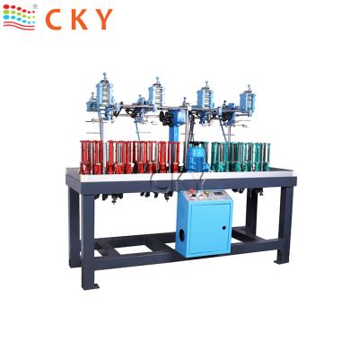 China Knit shoe upper fully automatic braiding machine the most popular precision braiding machine of polyester tape for sale