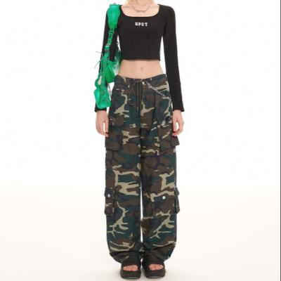 China Hip Hop QUICK DRY Cotton Chinese Camouflage Pants Cargo Jogger Pants Trousers for sale