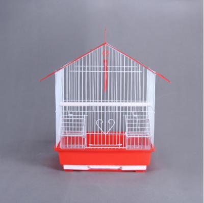 China Viable Wholesale Simple Metal Bird Cage Small Bird Cage Bird Nest for sale