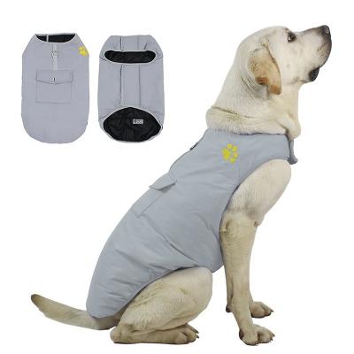 China Thoughtful dog stocked Autumn And Winter Hot sale double-sided windproof heat clothes for sale