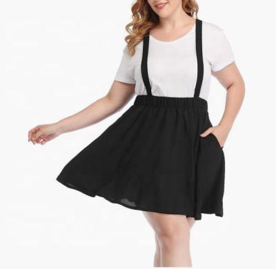 China The Overall HALLOWEEN Pinafore Plus Size Suspender Breathable Custom Elastic Waist Skirt COSTUME Skater Skirts for sale