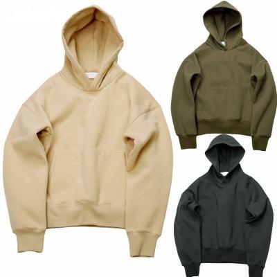 China Custom Plain Anti-pilling Mens Unisex Hoodies and Sweatshirts High Quality Custom Cotton Heavy Organic Heavy Oversized Hoodie for sale