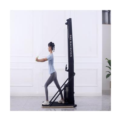 China Hot Selling Steel+rubber Accept Customization Packaging Air Resistance Ski Lower Workout Machine for sale