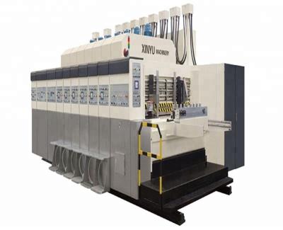 China Flexo Machinery Printing Multicolor Corrugated Cardboard Printing Machine for sale