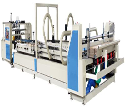 China CLOTHING Full Auto corrugated box folder gluer machine for sale