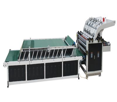 China Semi-auto Beverage Corrugated Cardboard Flute Laminator Machine for sale