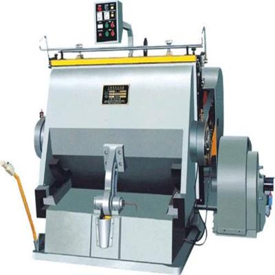 China Stores Printing Manual Flat Bed Creasing Die Cutting Machine for sale