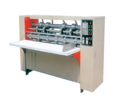 China machinery & Material Knife Thin Paper Splitting And Creasing Machine , Corrugated Cardboard Blade Cutting for sale