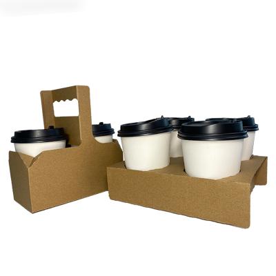 China Recycled Materials Hot Selling Custom Printed Paper Coffee Cup With Lids And Sleeves for sale