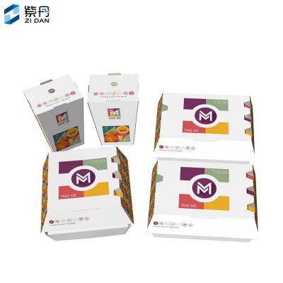 China Disposable Food Packaging Eco Food Lunch To Go Box for sale