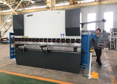 China High Accuracy Mini Press Brake Machine , Computerized Metal Brake With Light Guards for sale