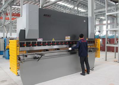 China 160T 3.2M NC Steel Press Brake Steel Bar Cutting And Bending Machine 11KW Power for sale