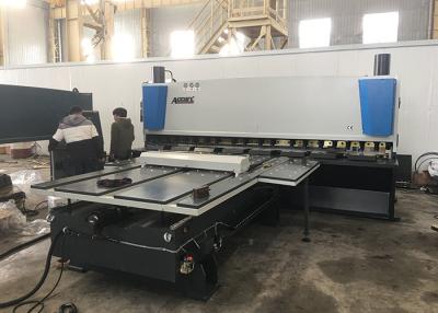 China Horizontal Steel Plate Shearing Machine Guillotine For Cutting Metal 8x3200mm for sale