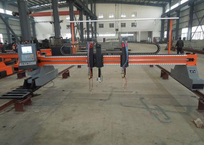 China Equipo 2200m m x 12800m m de poco ruido del corte al arco de plasma del router del CNC de 2 AXIS en venta