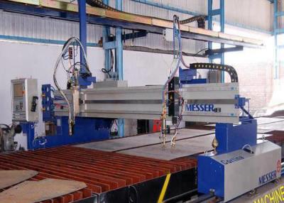 China Precision Rack CNC Flame Plasma Cutting Machine Lathe Table Design 3200 X 24800mm for sale