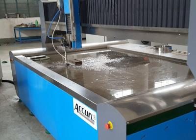 China Three Axis CNC Water Cutter Machine , Titanium Water Jet Cutting Equipment 2000 X 1000mm for sale