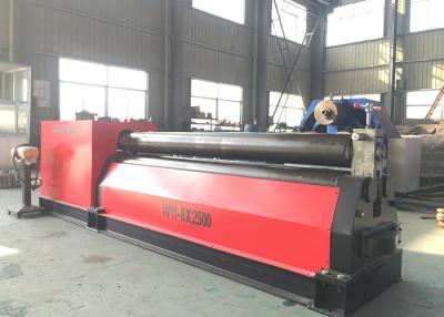 China Adjustable Steel Sheet Rolling Machine , Plate Bending Rolling Machine Heavy Weight for sale