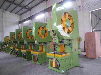 China Second Hand Power Press Machine , O Type Steel Plate Industrial Press Machine for sale