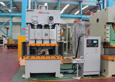 China 110 TON Single Point Eccentric Press Machine With Double Crankshaft 15 KW for sale