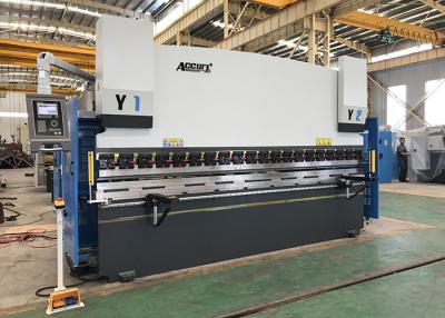 Chine 175 tonnes X 4000mm machine de frein de presse de commande numérique par ordinateur de 3 axes avec le système de commande numérique par ordinateur de DELEM DA52s à vendre