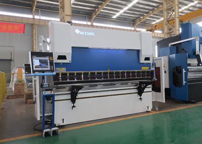 China 100 Ton 3100mm CNC Hydraulic Press Brake with DELEM DA66T 3D Graphical for sale