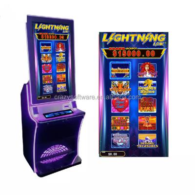 China New Model Adjustable Holding Rate Arcade Game Machine 10 in 1 Lightning Link Lightning Link for sale