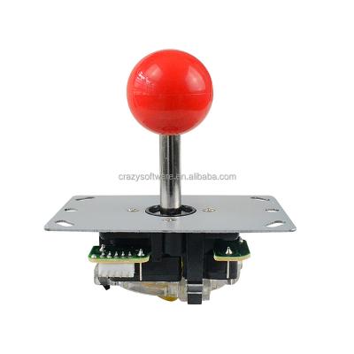 China High Quality Momentary Red Yellow Joystick Ball 4 Arcade DIY Joystick Stick Fighting Parts for sale