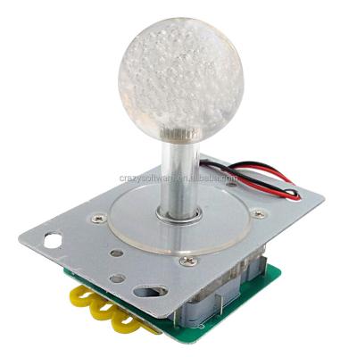 China Good Quality Momentary 12V Illuminated Arcade Joystick Fighting Stick For Fish Game Cabinet for sale