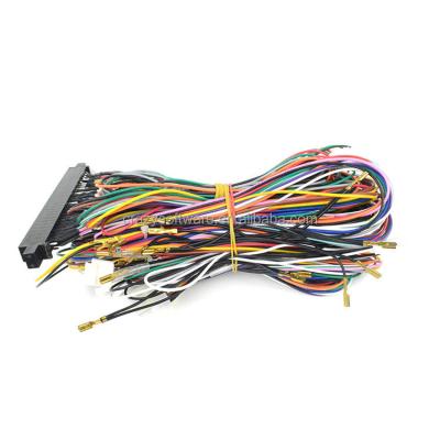 China Hot Selling Momentary 36/10 Pin Custom Wire Harness For Fish Game Accessories for sale