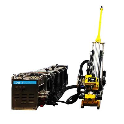 China Construction worksÂ   High quality 800m depth hydraulic portable core drilling rig for sale