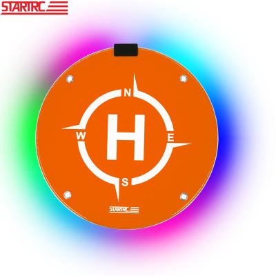 China STARTRC LED Drone Vertical Landing Pad Nylon Light 55cm With Stakes Pegs Snap Anchor Bolt Drones Props For DJI FPV Avata mini 3 pro for sale