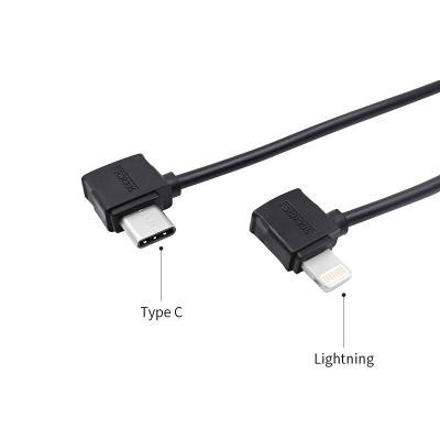 China STARTRC TYPE-C Line Adapter Cable to Lightning Line Adapter Right Angle Cable for DJI OSMO Pocket Accessories for sale