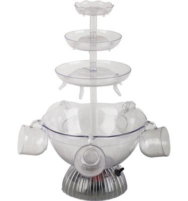 China Party Decoration Drinking Lighted Party Wine Fountain for sale