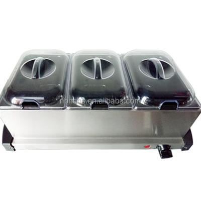 China Professional Stainless Steel Buffet Server Electric Food Warmer with Heating Tray for sale