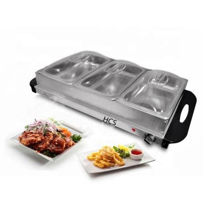 China Tray Mini Buffet Server Electric Food Heating Warmer For Home for sale