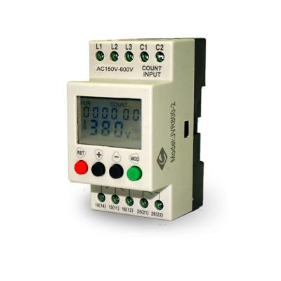 China GINRI JVR800-2 Sealed LCD Display Over Voltage Protection Relay With Multi Protective Function Relay With CE Certificate for sale