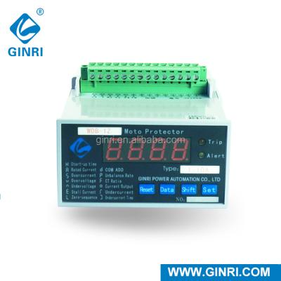 China GINRI WDB-1Z Digital Phase Protection Relay Overcurrent Ground Fault Electric Motor Sealed Protective Relays for sale