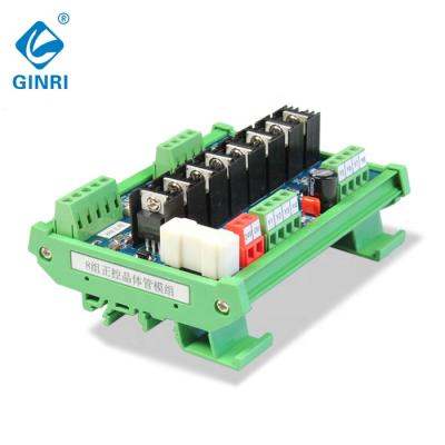 China JR-8J Sealed Transistor Module With Optical Coupler Isolator 8 Channel PLC Relay Board for sale