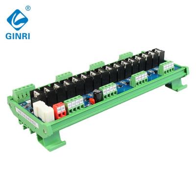 China 16 Channel Transistor Amplifier Plate PLC Protection Board JR-16J Sealed Output Power Module for sale