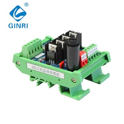 China GINRI JR-4J Transistor Board PLC DC Amplifier Board Module PNP Controller Sealed System for sale