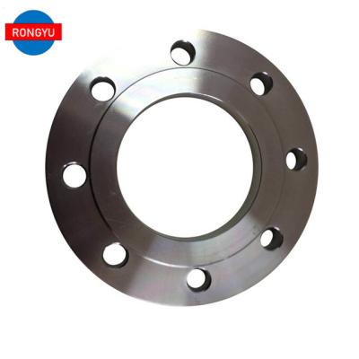 China Construction 4 inch astm b16.5 a105 carbon steel cl1 / cl2 flat flat flange for sale