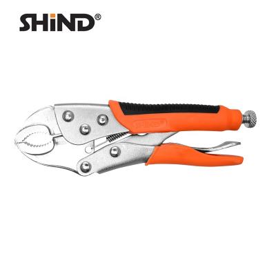 China SHIND 94047-94048 Professional Manufacture Insulated Multi Function Machines Carbon Steel Curved Around Maxilla Locking Clamps for sale