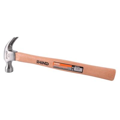 China New High Quality Shaped Repair Hammer Anti-Slip Handle 94583-94584 Good Price Shaped Claw Hammer With Wooden Handle for sale