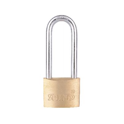 China 50mm Long Beam Type Brass Color Brass Hardware Security High Security 37421-37426 Big Size 20mm 25mm 30mm 40mm Padlock for sale